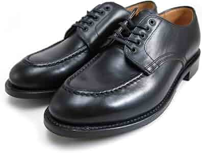ウィールローブ　モックトゥ　8Dブラック WHEEL ROBE ウィールローブ / 15078 HEAVYSTITCHING MOC TOE